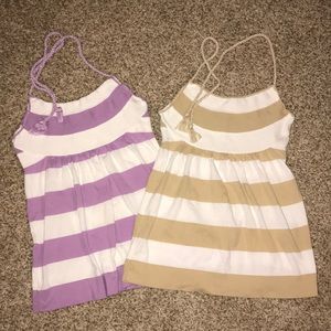 GAP Striped Halter Tops